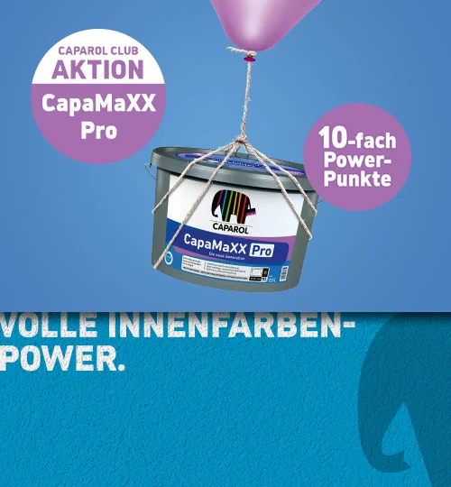 Volle Innenfarben-Power.