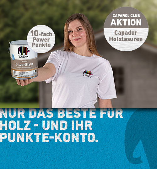 Nur das Beste für Holz - und Ihr PowerPunkte-Konto