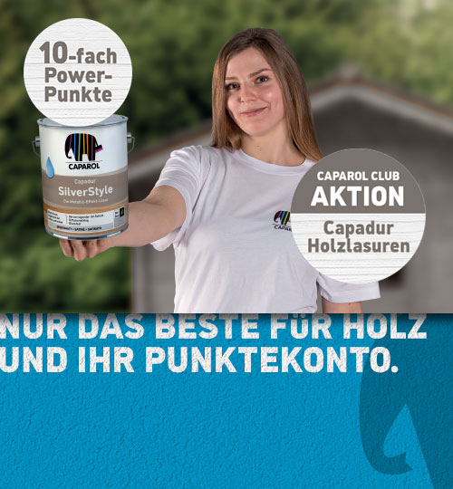 Nur das Beste für Holz und Ihr Punktekonto.