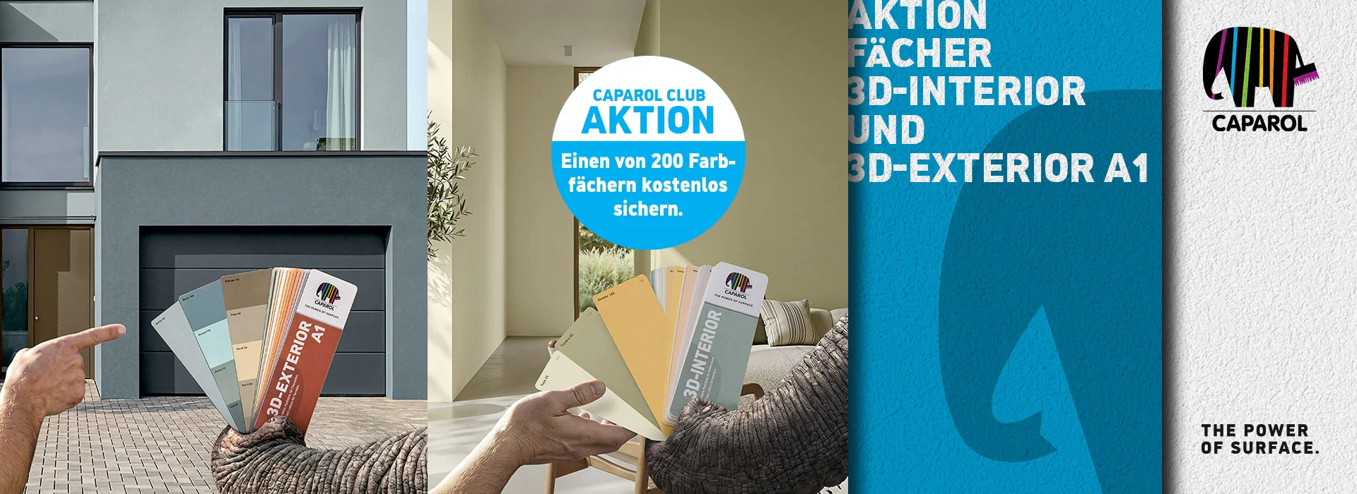 Aktion Fächer 3D-INTERIIOR und 3D-EXTERIOR A1