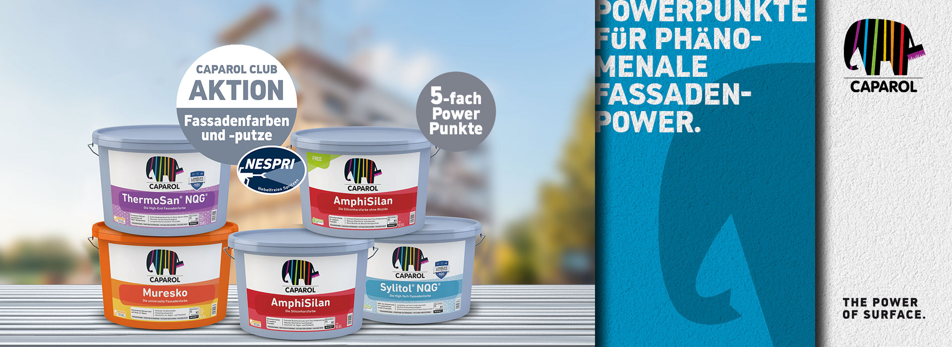PowerPunkte für phänomenale Fassaden-Power.