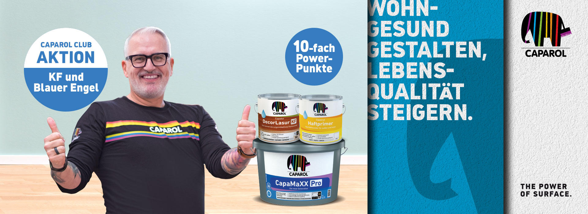 Wohngesund gestalten, Lebensqualität steigern.