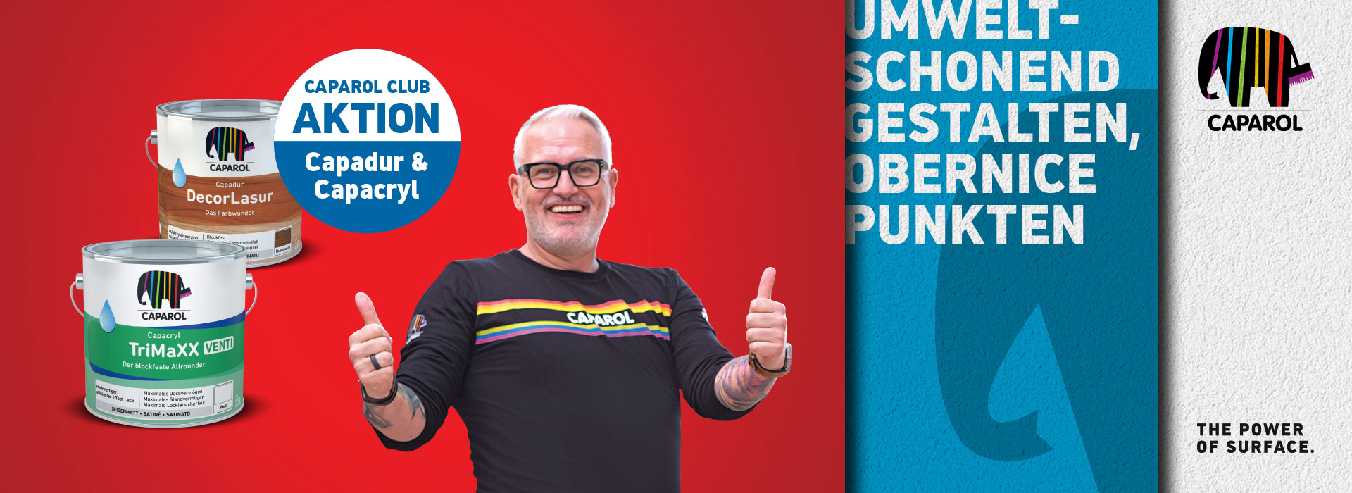 Umweltschonend gestalten, obernice punkten ...