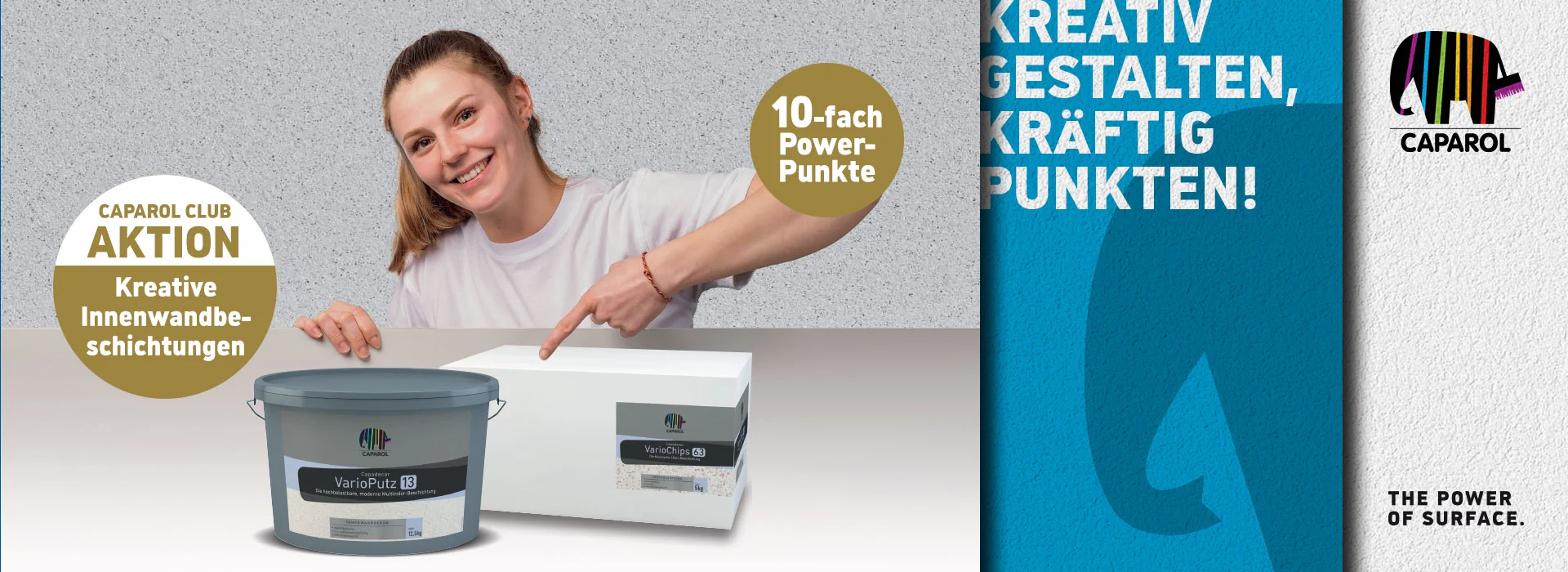 Kreativ gestalten, kräftig punkten! Kreativ gestalten, kräftig punkten!